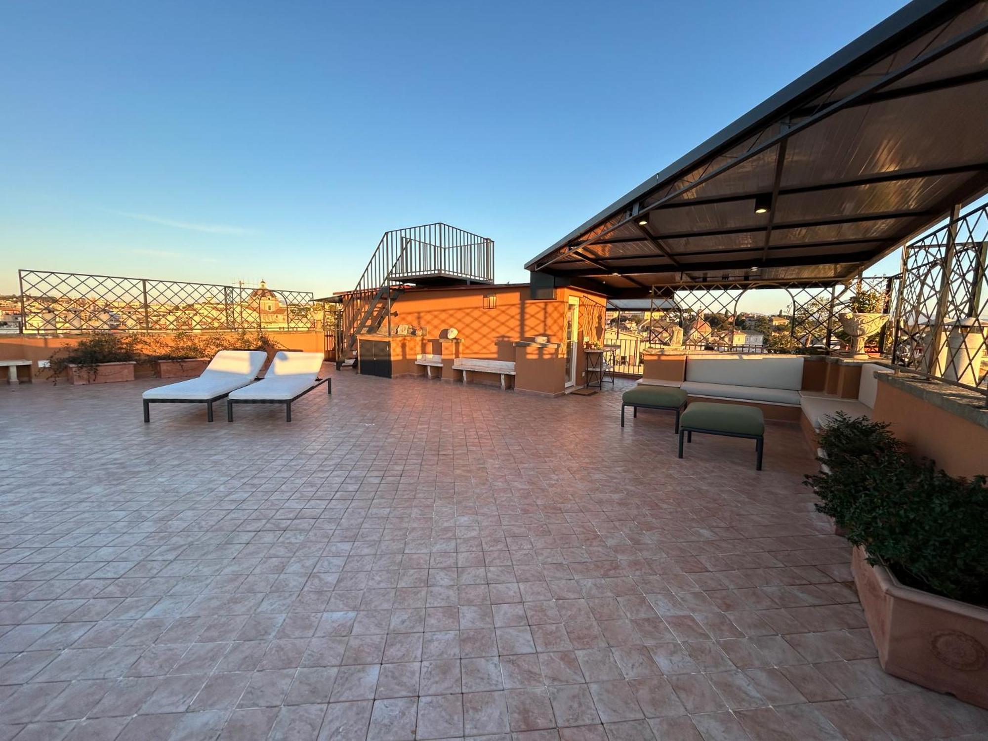 Arenula16 Attico Con Terrazza Panoramica Apartment Rom