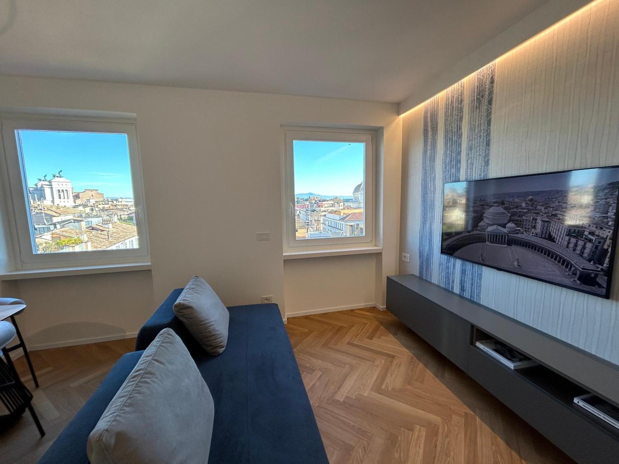Arenula16 Attico Con Terrazza Panoramica Rom