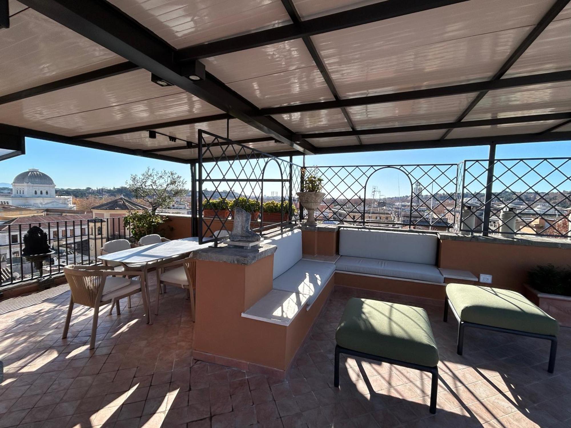 Arenula16 Attico Con Terrazza Panoramica Apartment Rom