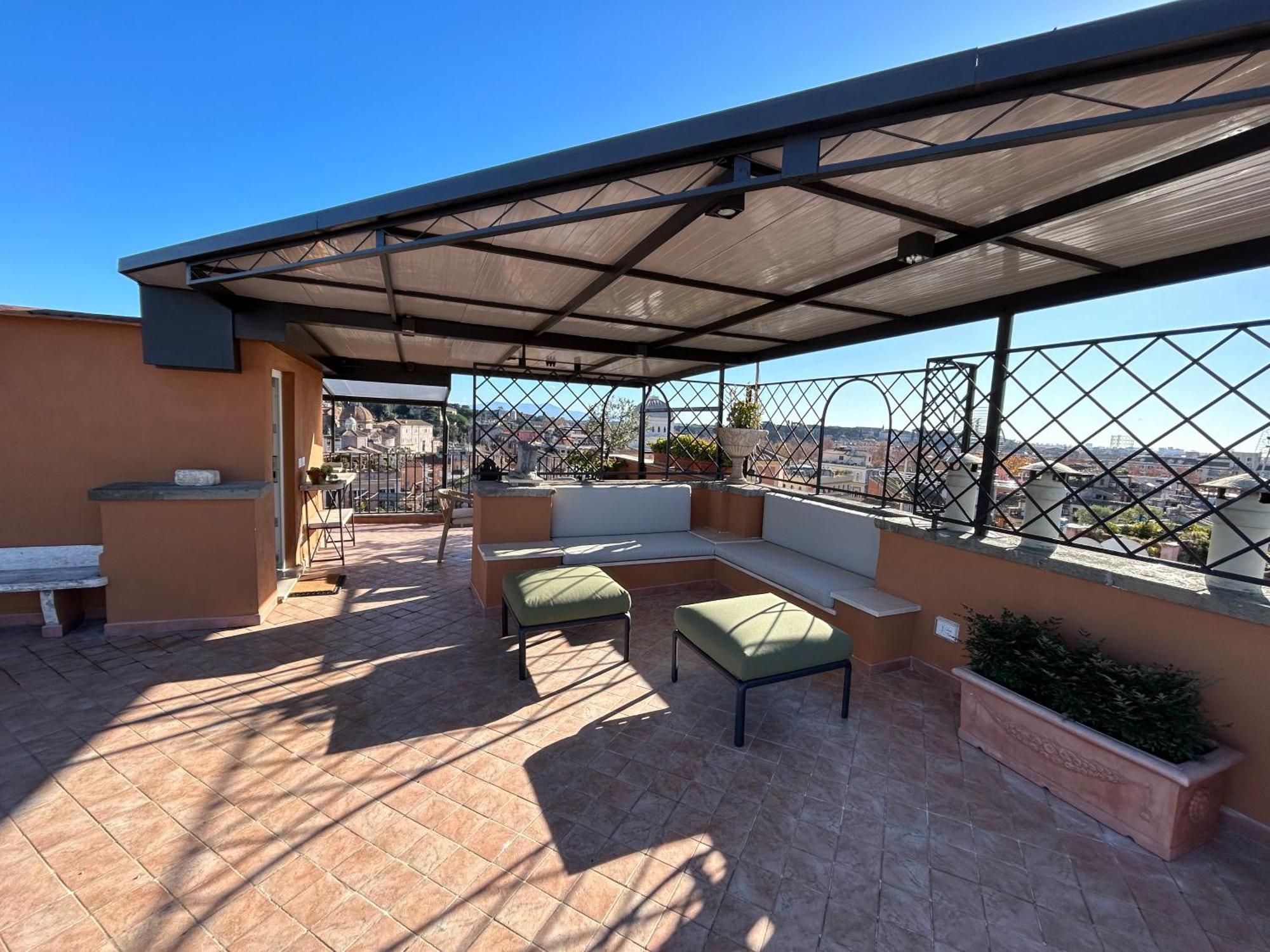 Arenula16 Attico Con Terrazza Panoramica * Rom